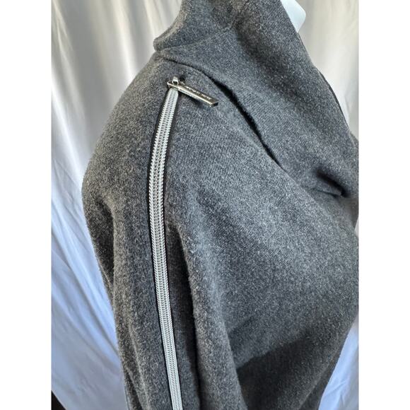 Michael Kors Cowl Neck Sweater – Size XL – Charcoal Gray - Picture 9 of 12